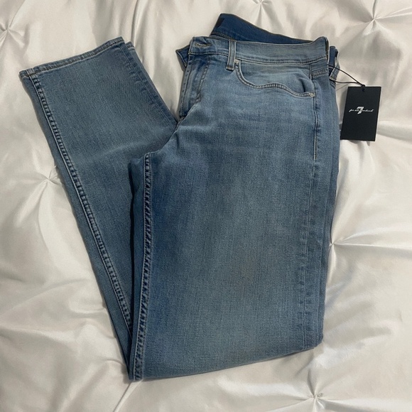 MEN'S 7 FOR ALL MANKIND SIZE 34 NEW WITH TAGS - Picture 1 of 7